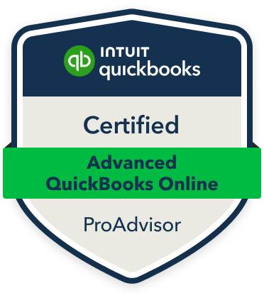 Certified Quickbooks Online Advanced ProAdvisor Badge